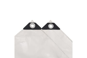 Presenning 650 g/m² 3x6 m hvit - Hagemøbler - Puteoppbevaring & møbelbeskyttelse - Presenning