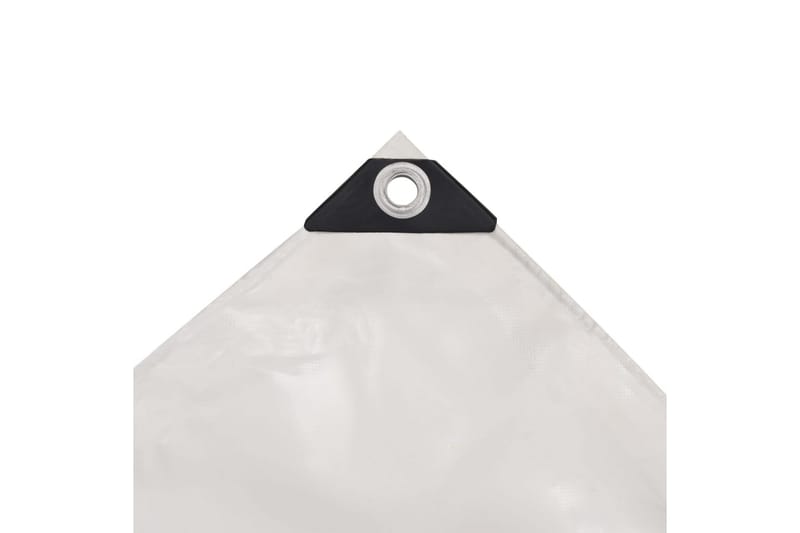 Presenning 650 g/m² 6x8 m hvit - Hagemøbler - Puteoppbevaring & møbelbeskyttelse - Presenning