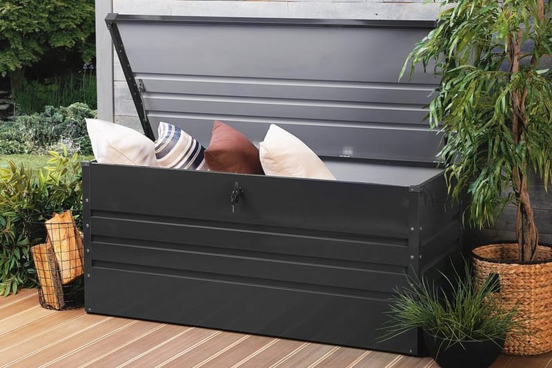 Cebrosa Pu-Lærtekasse 62|132|64 Cm - Tre|Natur - Hagemøbler - Puteoppbevaring & møbelbeskyttelse - Putebokser & Putekasser