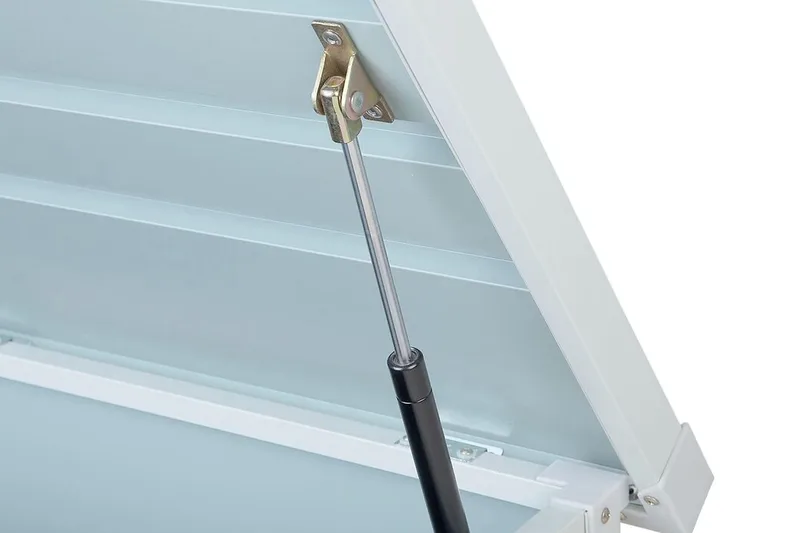 Cebrosa Puteboks 165 cm - Hvit - Hagemøbler - Puteoppbevaring & møbelbeskyttelse - Putebokser & Putekasser