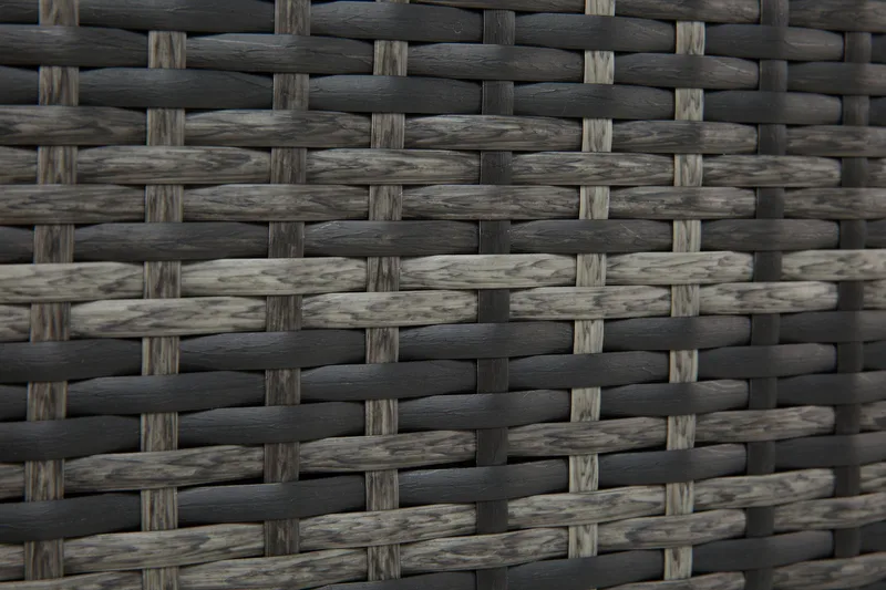 Gigant vanntett puteboks XL for utendørs bruk – Oppbevaringsboks i kunstrotting (B150xD90xH101 cm) - Grå - Hagemøbler - Puteoppbevaring & møbelbeskyttelse - Putebokser & Putekasser