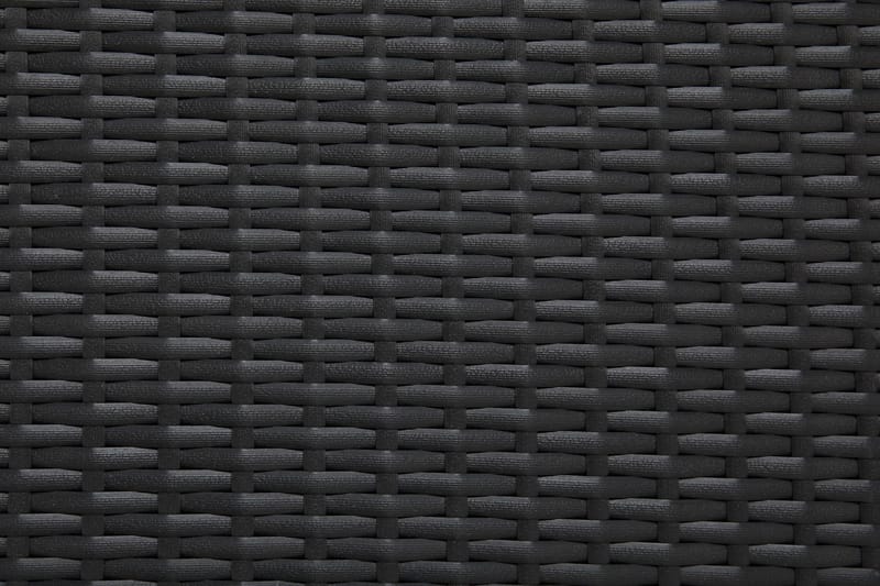 Gigant vanntett puteboks XL for utendørs bruk – Oppbevaringsboks i kunstrotting (B150xD90xH101 cm) - Svart - Hagemøbler - Puteoppbevaring & møbelbeskyttelse - Putebokser & Putekasser