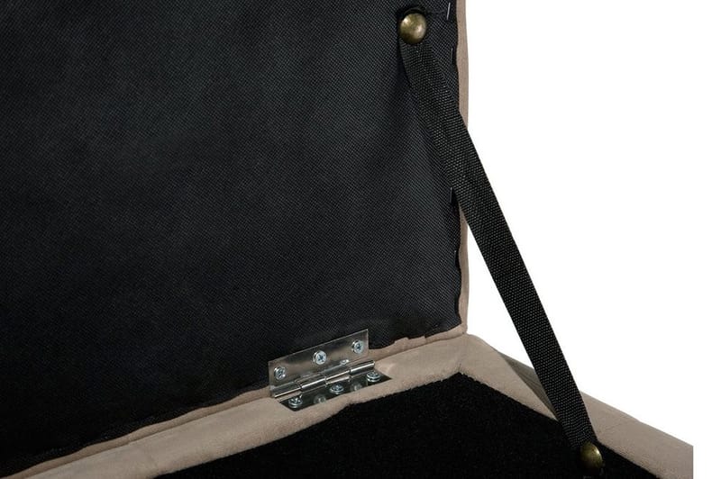 Michigan Dynbo | 42 | 72 | 40 cm - Brun - Møbler - Stoler & lenestoler - Krakk - Fotskammel - Chesterfield fotskammel