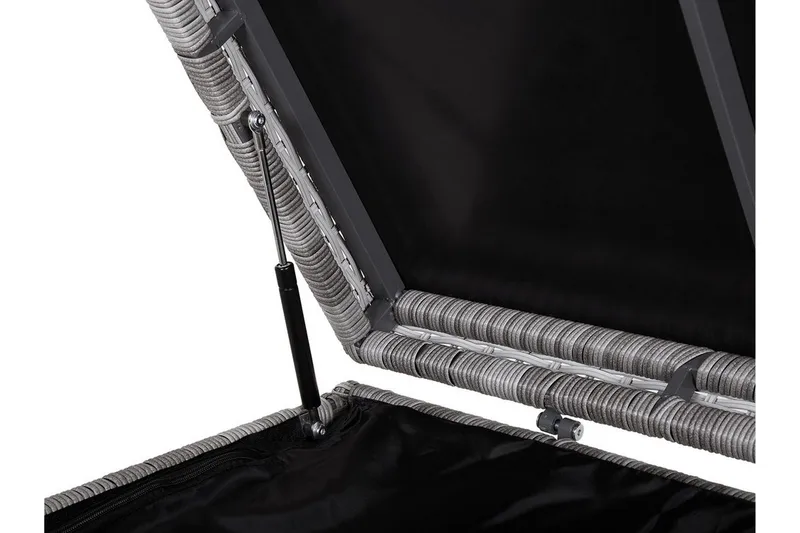 Modena Puteboks 158 cm - Grå - Hagemøbler - Puteoppbevaring & møbelbeskyttelse - Putebokser & Putekasser