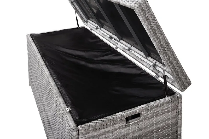 Modena Puteboks 158 cm - Grå - Hagemøbler - Puteoppbevaring & møbelbeskyttelse - Putebokser & Putekasser