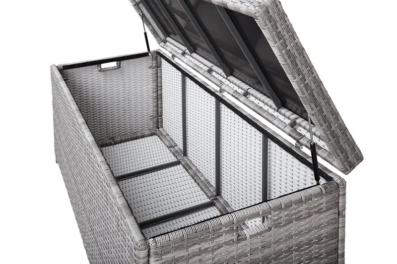 Modena Puteboks 158 cm - Grå - Hagemøbler - Puteoppbevaring & møbelbeskyttelse - Putebokser & Putekasser