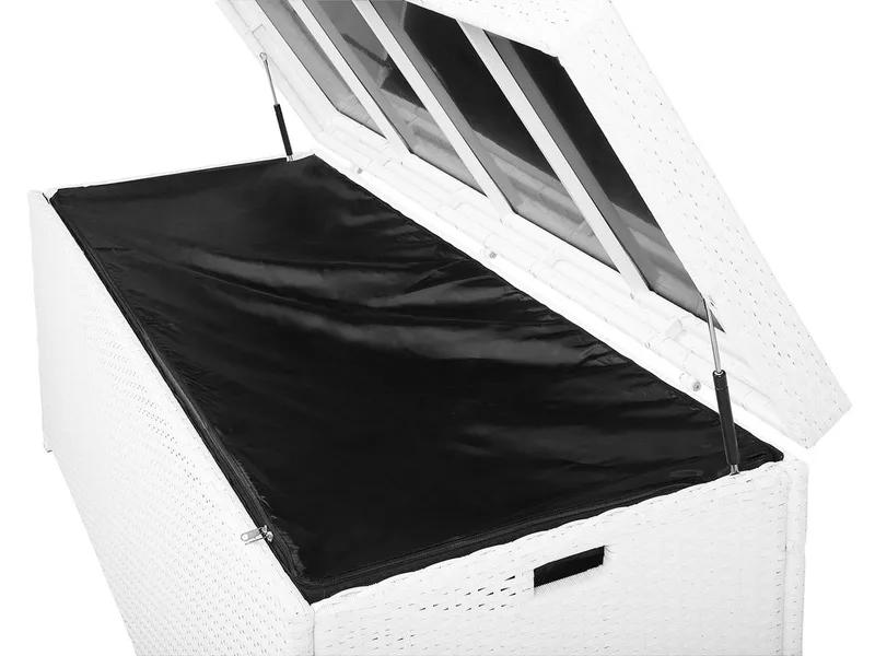 Modena Puteboks 158 cm - Hvit - Hagemøbler - Puteoppbevaring & møbelbeskyttelse - Putebokser & Putekasser