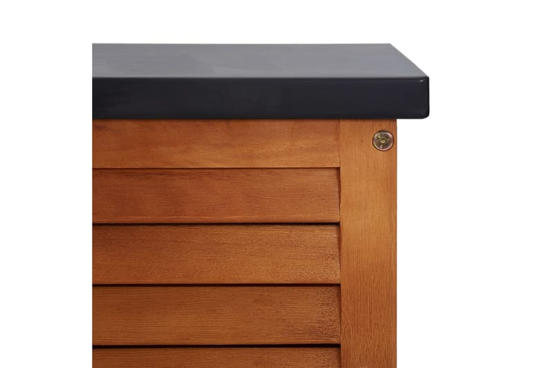 Oppbevaringsboks til hage 117x50x55 cm heltre eukalyptus - Hagemøbler - Puteoppbevaring & møbelbeskyttelse - Putebokser & Putekasser