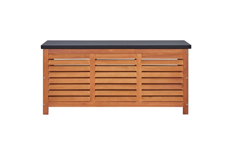 Oppbevaringsboks til hage 117x50x55 cm heltre eukalyptus - Hagemøbler - Puteoppbevaring & møbelbeskyttelse - Putebokser & Putekasser