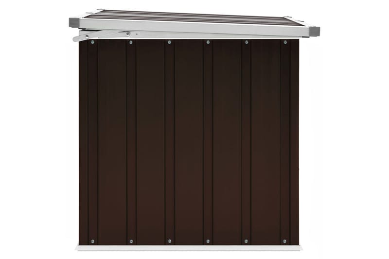 Oppbevaringskasse 109x67x65 cm brun - Hagemøbler - Puteoppbevaring & møbelbeskyttelse - Putebokser & Putekasser