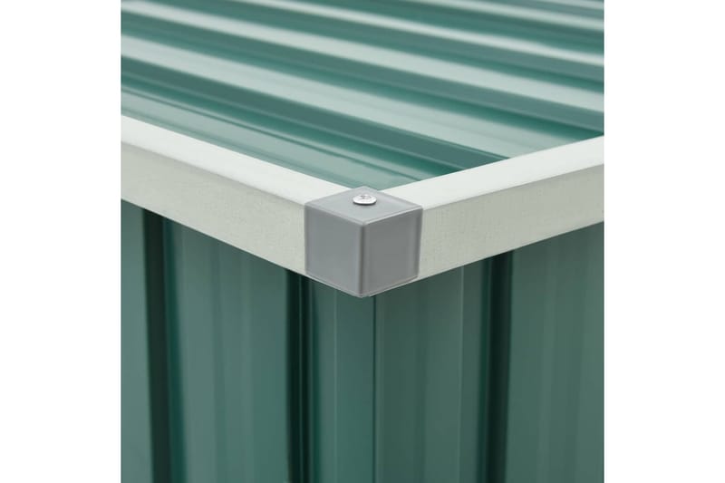 Oppbevaringskasse 129x67x65 cm grønn - Hagemøbler - Puteoppbevaring & møbelbeskyttelse - Putebokser & Putekasser