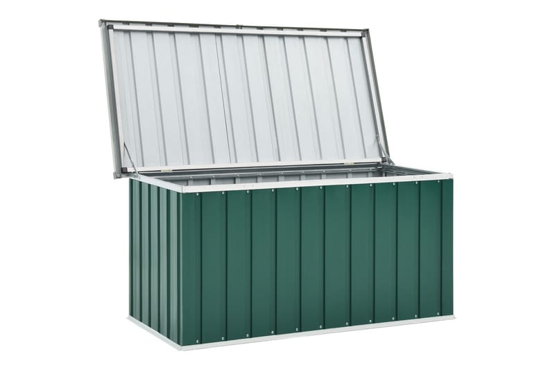 Oppbevaringskasse 129x67x65 cm grønn - Hagemøbler - Puteoppbevaring & møbelbeskyttelse - Putebokser & Putekasser