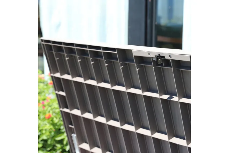 Praia Oppbevaringsboks Svart - Hagemøbler - Puteoppbevaring & møbelbeskyttelse - Putebokser & Putekasser