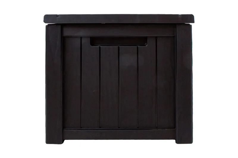 Praia Oppbevaringsboks Svart - Hagemøbler - Puteoppbevaring & møbelbeskyttelse - Putebokser & Putekasser