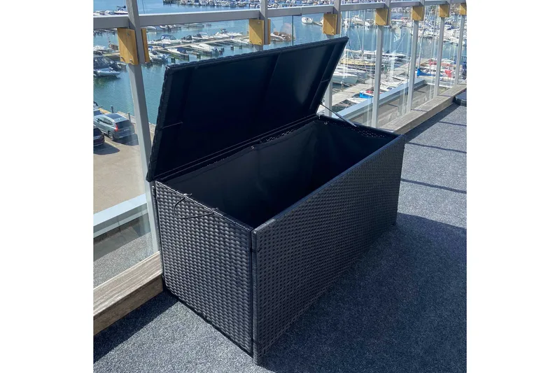 Pute-/putekasse 420 L - Antrasitt - Hagemøbler - Puteoppbevaring & møbelbeskyttelse - Putebokser & Putekasser