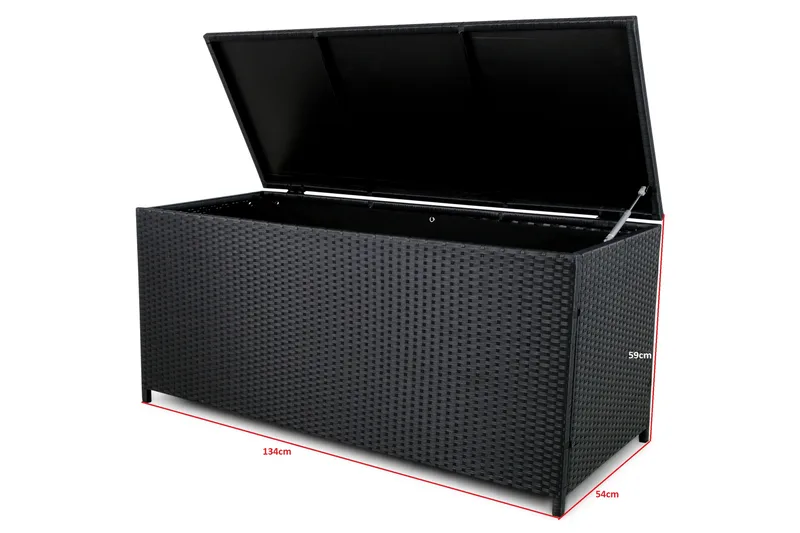 Pute-/putekasse 420 L - Antrasitt - Hagemøbler - Puteoppbevaring & møbelbeskyttelse - Putebokser & Putekasser