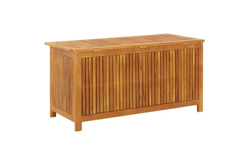 Putekasse 113x50x58 cm heltre akasie - Brun - Hagemøbler - Puteoppbevaring & møbelbeskyttelse - Putebokser & Putekasser