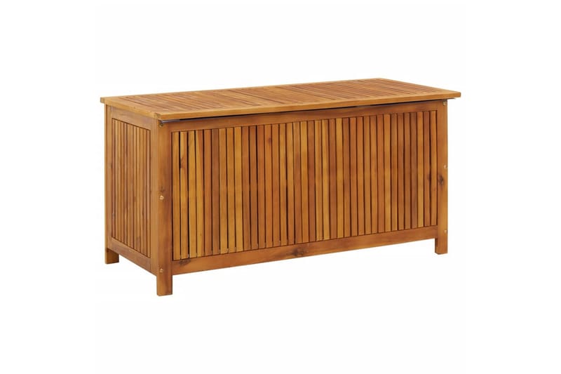Putekasse 113x50x58 cm heltre akasie - Brun - Hagemøbler - Puteoppbevaring & møbelbeskyttelse - Putebokser & Putekasser