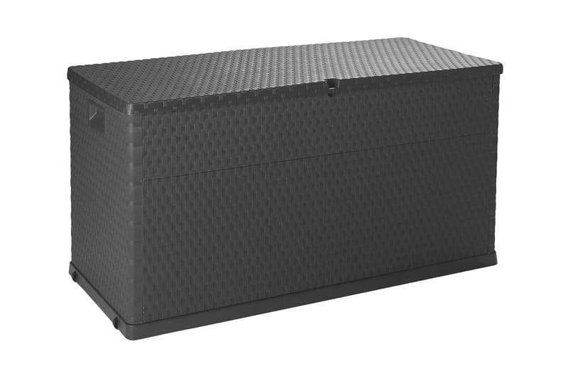 Putekasse 120x56x63 cm antrasitt - Antrasitt - Hagemøbler - Puteoppbevaring & møbelbeskyttelse - Putebokser & Putekasser