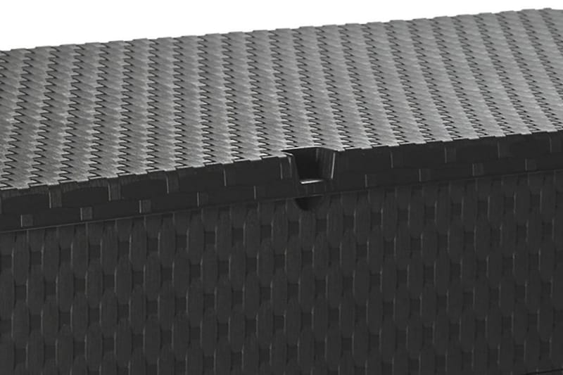 Putekasse 120x56x63 cm antrasitt - Antrasitt - Hagemøbler - Puteoppbevaring & møbelbeskyttelse - Putebokser & Putekasser