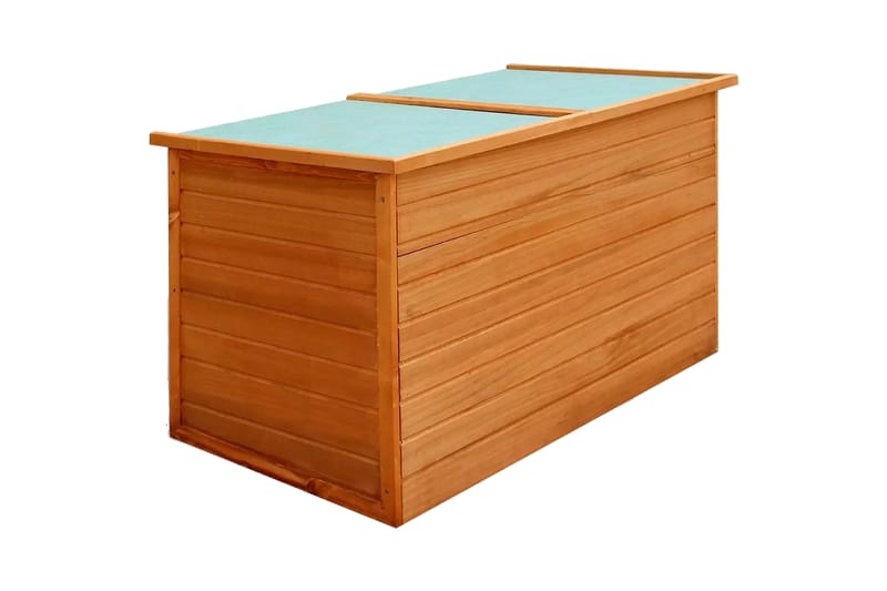 Putekasse 126x72x72 cm tre - Tre - Hagemøbler - Puteoppbevaring & møbelbeskyttelse - Putebokser & Putekasser
