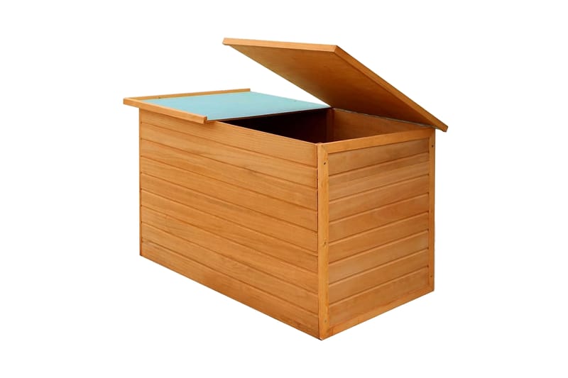 Putekasse 126x72x72 cm tre - Tre - Hagemøbler - Puteoppbevaring & møbelbeskyttelse - Putebokser & Putekasser