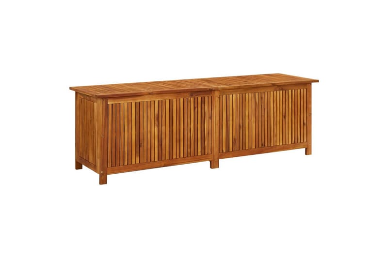 Putekasse 175x50x58 cm heltre akasie - Brun - Hagemøbler - Puteoppbevaring & møbelbeskyttelse - Putebokser & Putekasser
