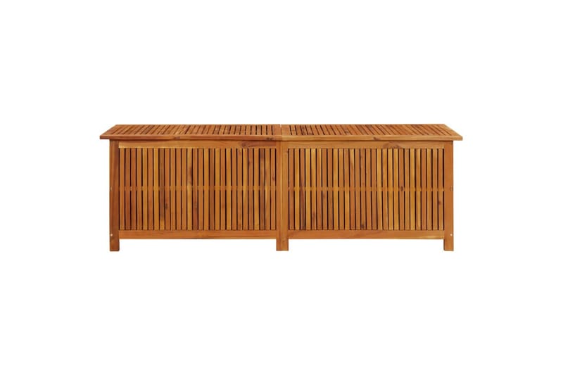 Putekasse 175x50x58 cm heltre akasie - Brun - Hagemøbler - Puteoppbevaring & møbelbeskyttelse - Putebokser & Putekasser