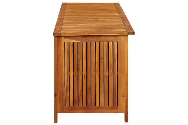 Putekasse 175x50x58 cm heltre akasie - Brun - Hagemøbler - Puteoppbevaring & møbelbeskyttelse - Putebokser & Putekasser
