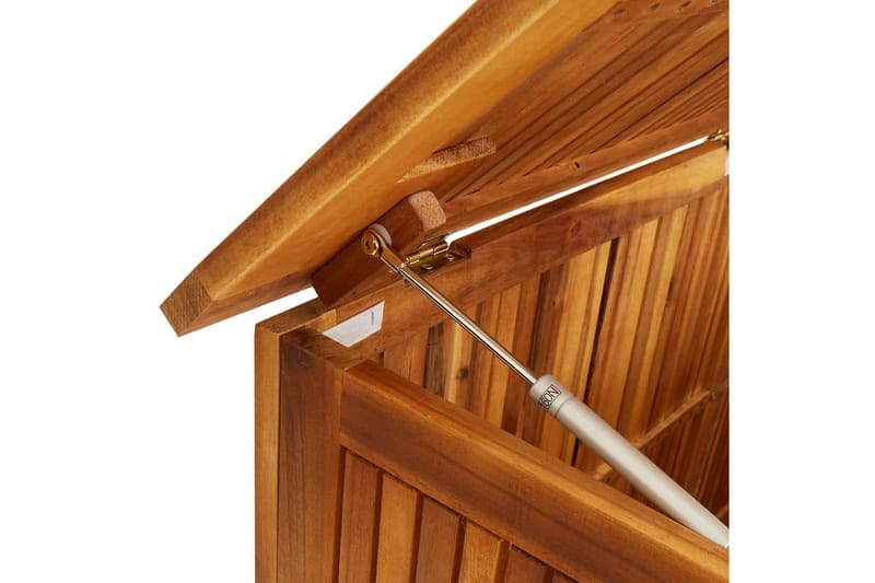Putekasse 200x50x58 cm heltre akasie - Brun - Hagemøbler - Puteoppbevaring & møbelbeskyttelse - Putebokser & Putekasser