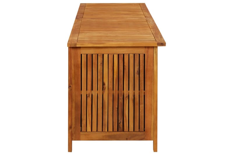 Putekasse 200x50x58 cm heltre akasie - Brun - Hagemøbler - Puteoppbevaring & møbelbeskyttelse - Putebokser & Putekasser