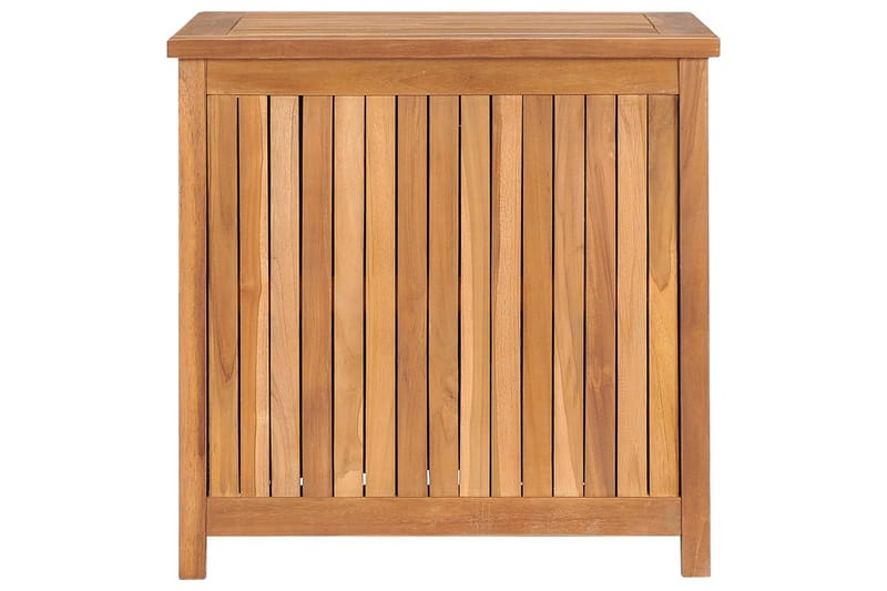 Putekasse 60x50x58 cm heltre teak - Brun - Hagemøbler - Puteoppbevaring & møbelbeskyttelse - Putebokser & Putekasser