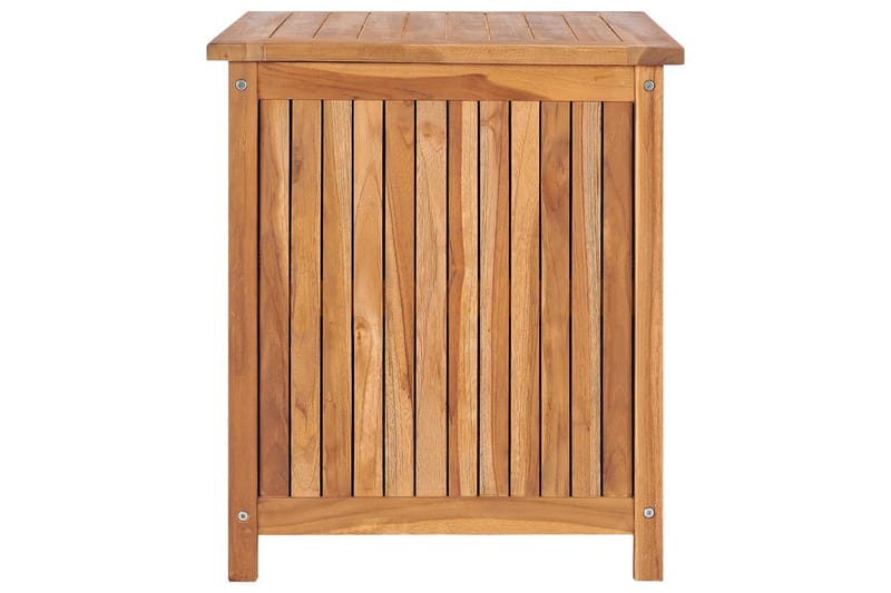 Putekasse 60x50x58 cm heltre teak - Brun - Hagemøbler - Puteoppbevaring & møbelbeskyttelse - Putebokser & Putekasser
