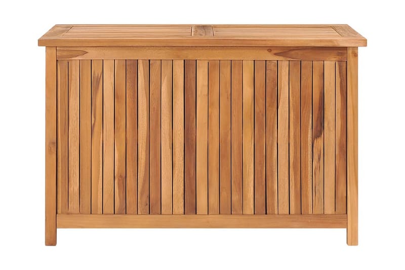 Putekasse 90x50x58 cm heltre teak - Brun - Putebokser & Putekasser