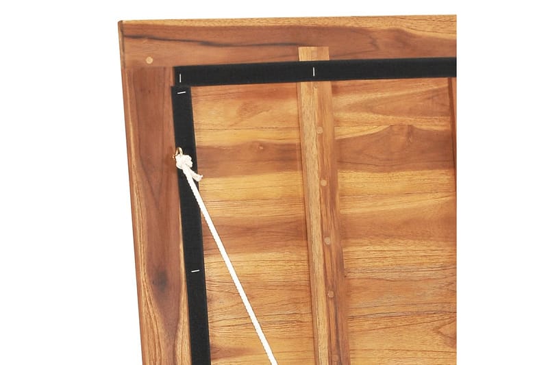 Putekasse 90x50x58 cm heltre teak - Brun - Hagemøbler - Puteoppbevaring & møbelbeskyttelse - Putebokser & Putekasser