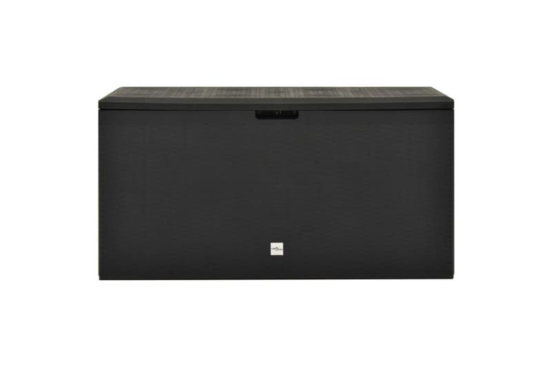 Putekasse antrasitt 114x47x60 cm - Grå - Hagemøbler - Puteoppbevaring & møbelbeskyttelse - Putebokser & Putekasser
