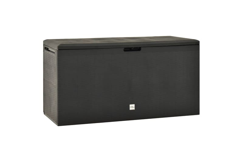 Putekasse antrasitt 114x47x60 cm - Grå - Hagemøbler - Puteoppbevaring & møbelbeskyttelse - Putebokser & Putekasser