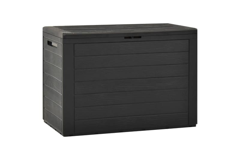 Putekasse antrasitt 78x44x55 cm - Grå - Hagemøbler - Puteoppbevaring & møbelbeskyttelse - Putebokser & Putekasser
