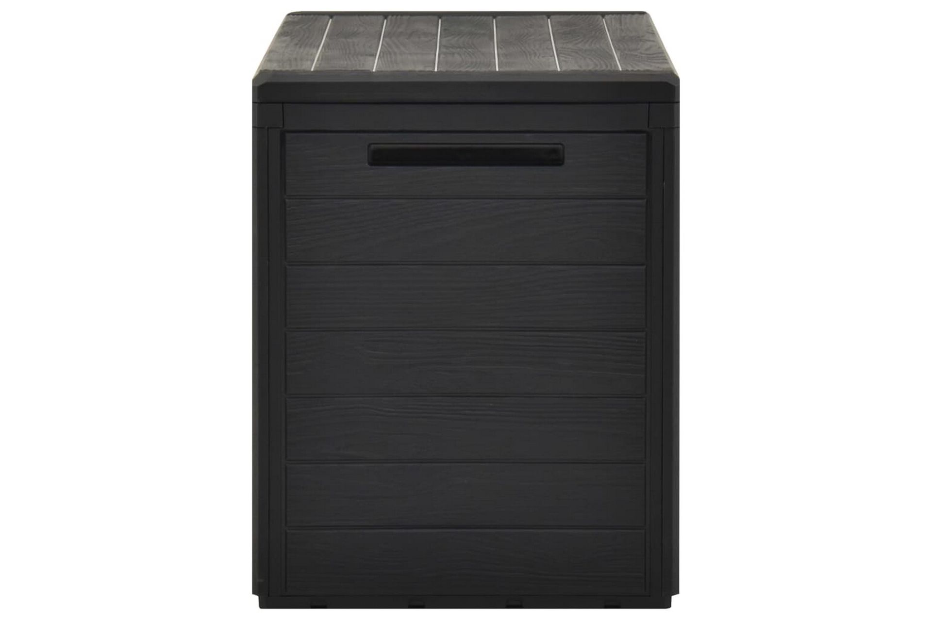 Putekasse antrasitt 78x44x55 cm - Grå - Hagemøbler - Puteoppbevaring & møbelbeskyttelse - Putebokser & Putekasser