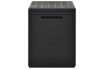 Putekasse antrasitt 78x44x55 cm - Grå - Hagemøbler - Puteoppbevaring & møbelbeskyttelse - Putebokser & Putekasser