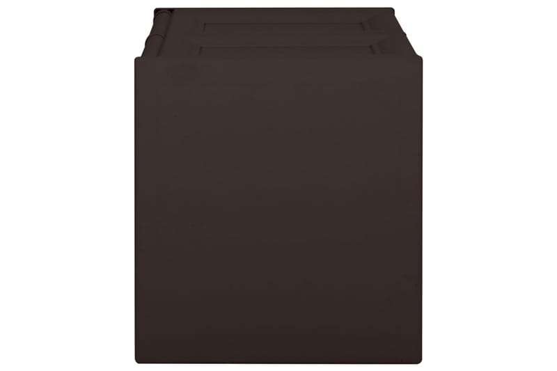 Putekasse brun 86x40x42 cm 85 L - Brun - Hagemøbler - Puteoppbevaring & møbelbeskyttelse - Putebokser & Putekasser