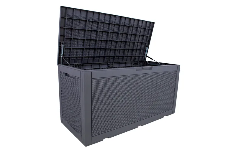 Saya Oppbevaringsboks Grå - Hagemøbler - Puteoppbevaring & møbelbeskyttelse - Putebokser & Putekasser