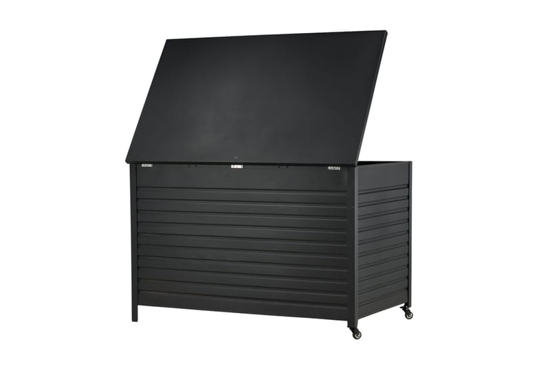 Tiana Putekasse 150x90 cm - Svart - Hagemøbler - Puteoppbevaring & møbelbeskyttelse - Putebokser & Putekasser