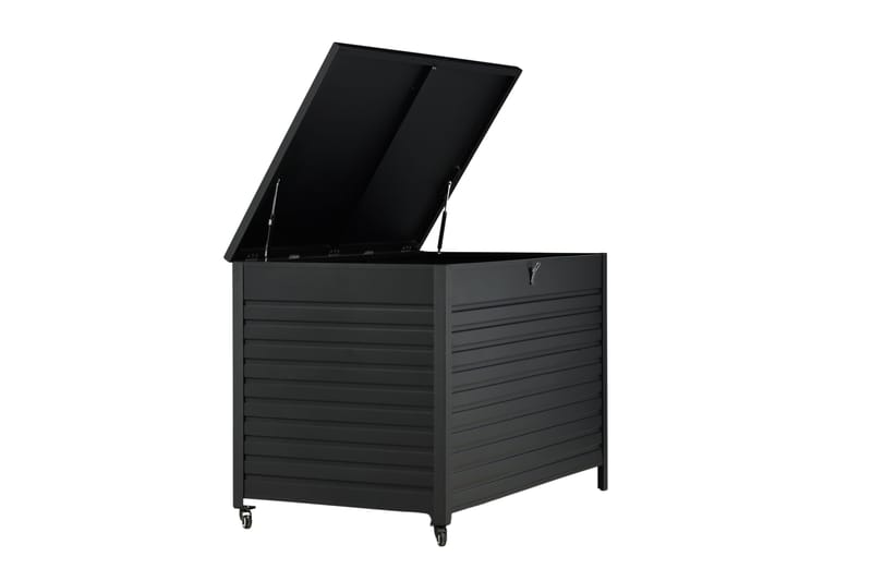 Tiana Putekasse 150x90 cm - Svart - Hagemøbler - Puteoppbevaring & møbelbeskyttelse - Putebokser & Putekasser