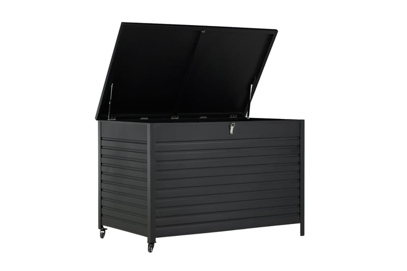 Tiana Putekasse 150x90 cm - Svart - Hagemøbler - Puteoppbevaring & møbelbeskyttelse - Putebokser & Putekasser