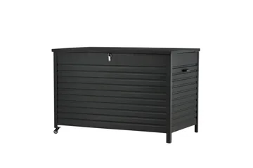 Tiana Putekasse 150x90 cm - Svart - Hagemøbler - Puteoppbevaring & møbelbeskyttelse - Putebokser & Putekasser