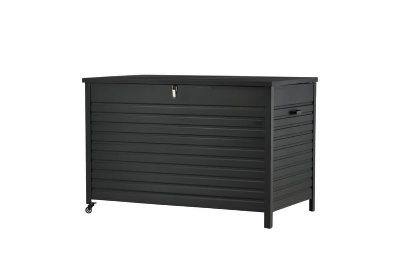Tiana Putekasse 150x90 cm - Svart - Hagemøbler - Puteoppbevaring & møbelbeskyttelse - Putebokser & Putekasser