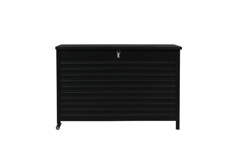Tiana Putekasse 150x90 cm - Svart - Hagemøbler - Puteoppbevaring & møbelbeskyttelse - Putebokser & Putekasser
