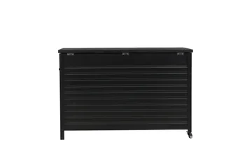 Tiana Putekasse 150x90 cm - Svart - Hagemøbler - Puteoppbevaring & møbelbeskyttelse - Putebokser & Putekasser