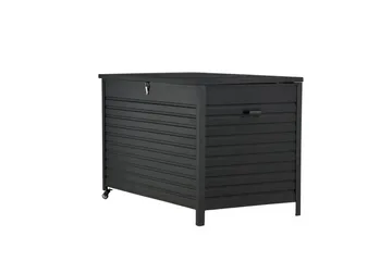 Tiana Putekasse 150x90 cm - Svart - Hagemøbler - Puteoppbevaring & møbelbeskyttelse - Putebokser & Putekasser
